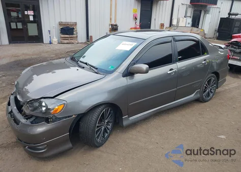 2004 Toyota Corolla S z USA, uszkodzony, nr VIN 2T1BR32E24C204903